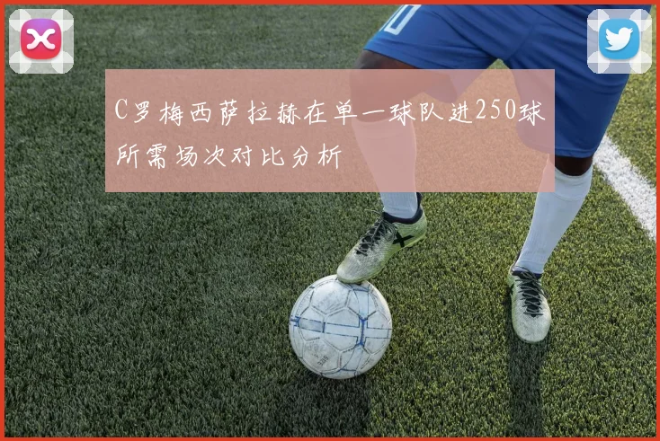 C罗梅西萨拉赫在单一球队进250球所需场次对比分析
